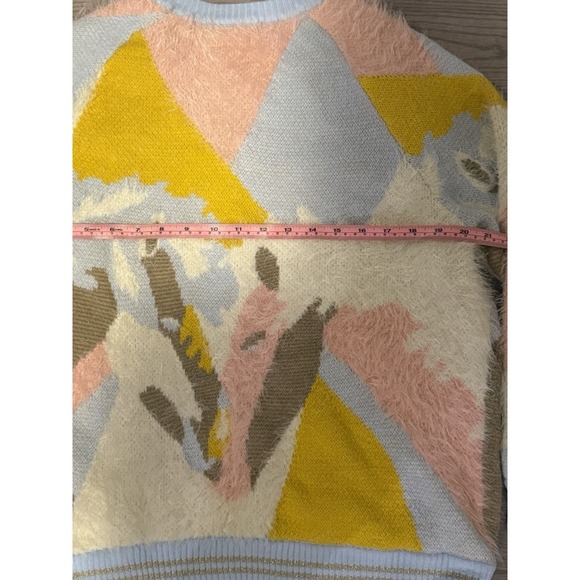 Colorful Abstract Pattern Sweater - Picture 8 of 11